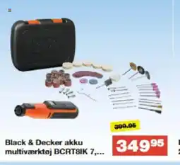 Bauhaus Black & decker akku multiværktøj bcrt8ik 7 tilbud