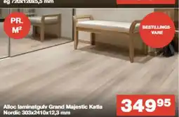 Bauhaus Alloc laminatgulv Grand Majestic Katla Nordic tilbud