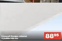 Bauhaus Fermacell fibergips retkantet tilbud