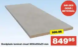 Bauhaus Bordplade laminat cloud tilbud