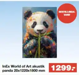 Bauhaus InEx World of Art akustik panda tilbud