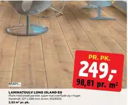 jem & fix LAMINATGULV LONG ISLAND EG, DKK 249 tilbud