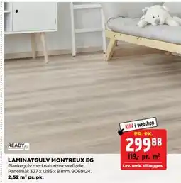 jem & fix LAMINATGULV MONTREUX EG, DKK 299.88 tilbud