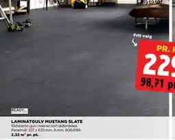 jem & fix LAMINATGULV MUSTANG SLATE, DKK 229 tilbud