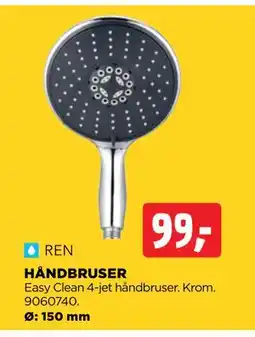 jem & fix HÅNDBRUSER, DKK 99 tilbud
