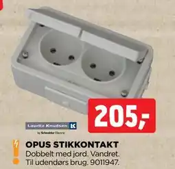 jem & fix OPUS STIKKONTAKT, DKK 205 tilbud