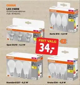 jem & fix LED-PÆRE, DKK 34 tilbud