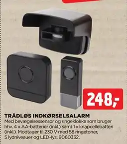 jem & fix TRÅDLØS INDKØRSELSALARM, DKK 248 tilbud