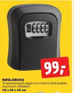 jem & fix NØGLEBOKS, DKK 99 tilbud