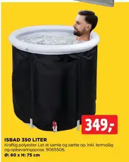 jem & fix ISBAD 350 LITER, DKK 349 tilbud