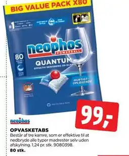 jem & fix OPVASKETABS, DKK 99 tilbud