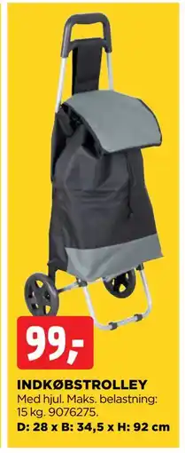 jem & fix INDKØBSTROLLEY, DKK 99 tilbud