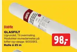 jem & fix GLASFILT, DKK 98 tilbud