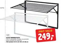 jem & fix KAYS TØRRESTATIV, DKK 249 tilbud