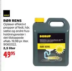 jem & fix RØR RENS, DKK 49.95 tilbud