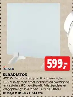 jem & fix ELRADIATOR, DKK 599 tilbud