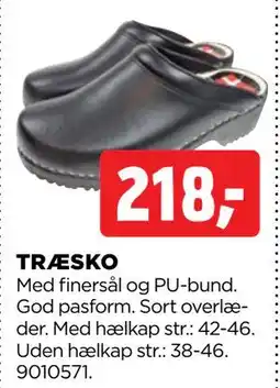 jem & fix TRÆSKO, DKK 218 tilbud