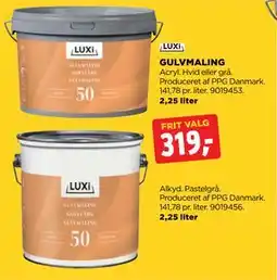 jem & fix GULVMALING, DKK 319 tilbud