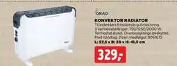 jem & fix KONVEKTOR RADIATOR, DKK 329 tilbud