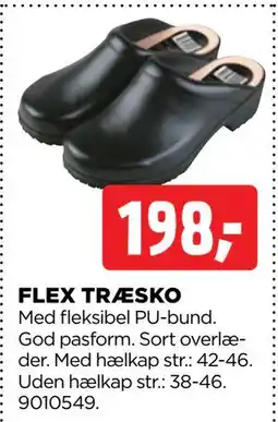 jem & fix FLEX TRÆSKO, DKK 198 tilbud