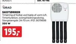 jem & fix SKOTØRRER, DKK 195 tilbud