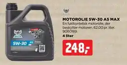 jem & fix MOTOROLIE 5W-30 A5 MAX, DKK 248 tilbud