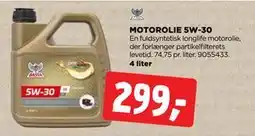 jem & fix MOTOROLIE 5W-30, DKK 299 tilbud