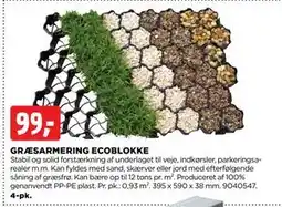 jem & fix GRÆSARMERING ECOBLOKKE, DKK 99 tilbud