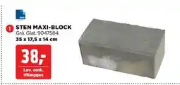 jem & fix STEN MAXI-BLOCK, DKK 38 tilbud