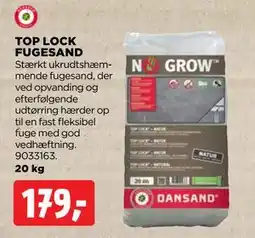 jem & fix TOP LOCK FUGESAND, DKK 179 tilbud