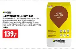 jem & fix HÆFTEMØRTEL MULTI 280, DKK 139 tilbud