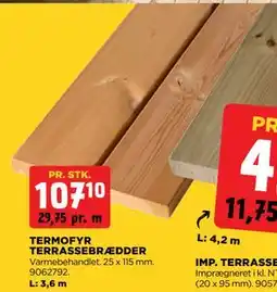 jem & fix TERMOFYR TERRASSEBRÆDDER, DKK 107.1 tilbud