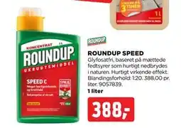 jem & fix ROUNDUP SPEED, DKK 388 tilbud