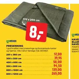jem & fix PRESENNING tilbud
