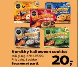 Kvickly Nordthy halloween cookies tilbud