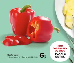 Kvickly Rød peber tilbud