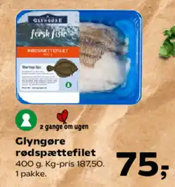 Kvickly Glyngøre rødspættefilet tilbud