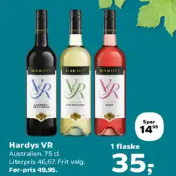 Kvickly Hardys VR Australien. tilbud