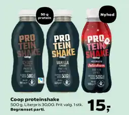 Kvickly Coop proteinshake tilbud
