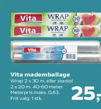 Kvickly Vita mademballage tilbud