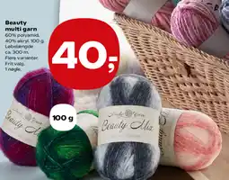 Kvickly Beauty multi garn tilbud