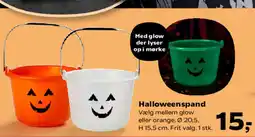 Kvickly Halloweenspand H 15,5 cm. Frit valg. 1 stk. tilbud