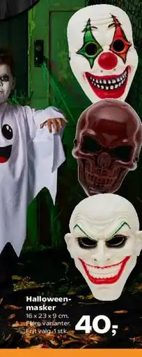 Kvickly Halloween- masker tilbud