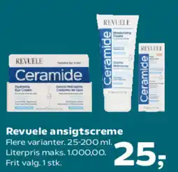 Kvickly Revuele ansigtscreme tilbud