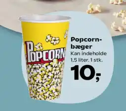 Kvickly Popcorn- bæger tilbud