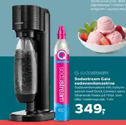 Kvickly Sodastream Gaia sodavandsmaskine tilbud