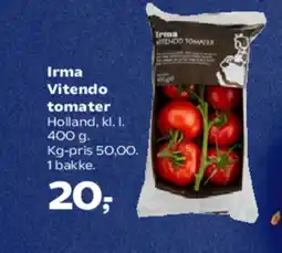 Kvickly Irma Vitendo tomater tilbud