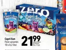 Citti Capri-Sun, DKK 21.99 tilbud