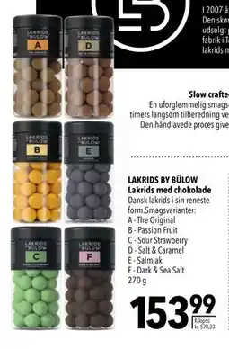 Citti LAKRIDS BY BÜLOW Lakrids med chokolade, DKK 153.99 tilbud