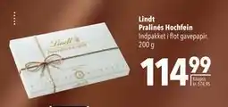 Citti Lindt Pralinés Hochfein, DKK 114.99 tilbud